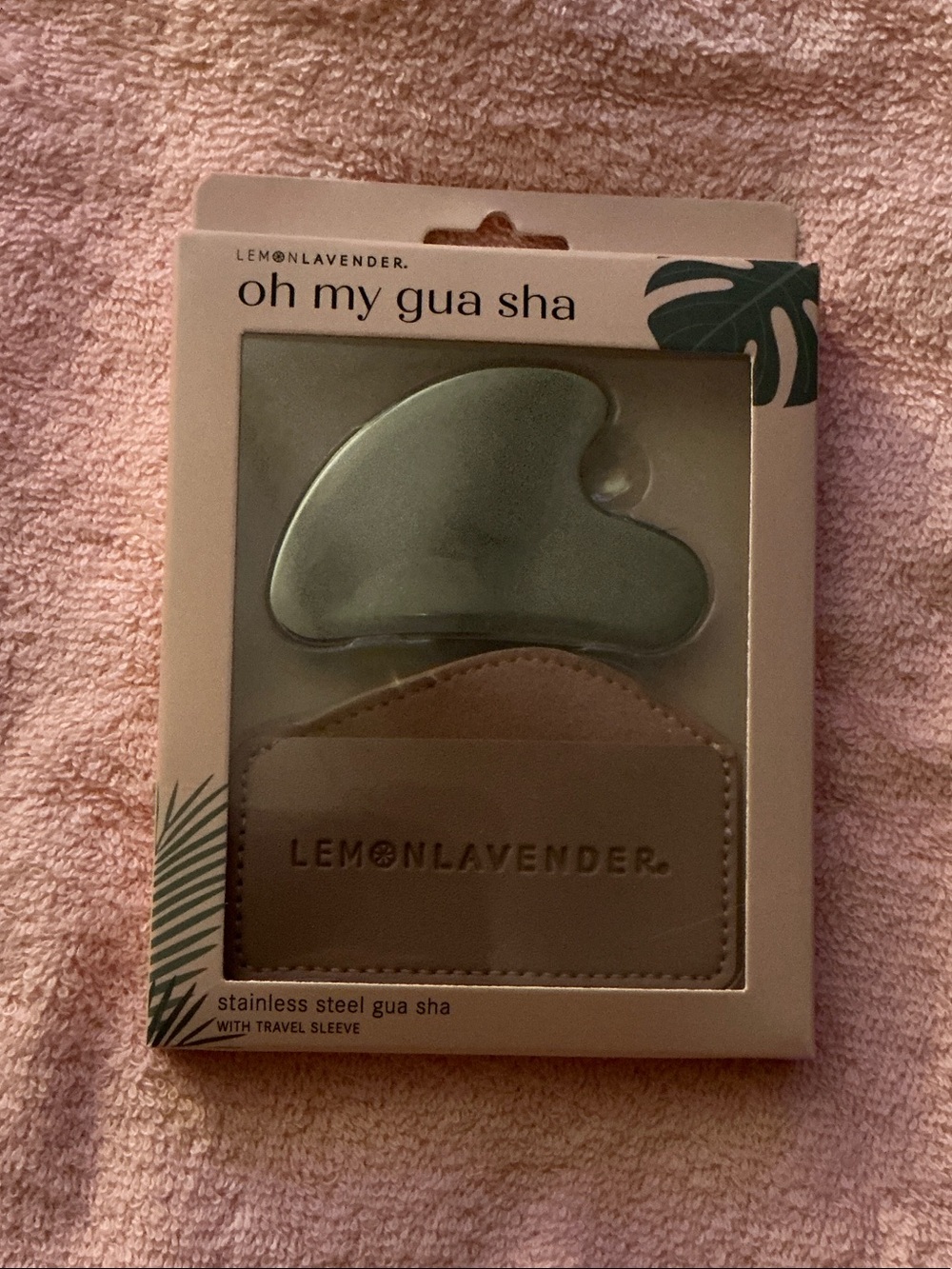 LEMONLAVENDER Stainless Steel Gua Sha
Stimulates Facial Circulation & Much More